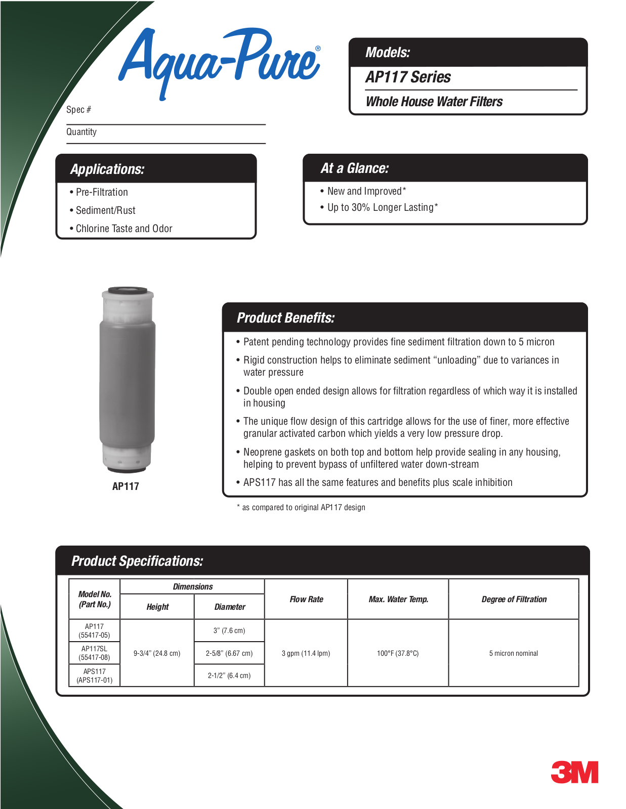 3M AP117 User Manual