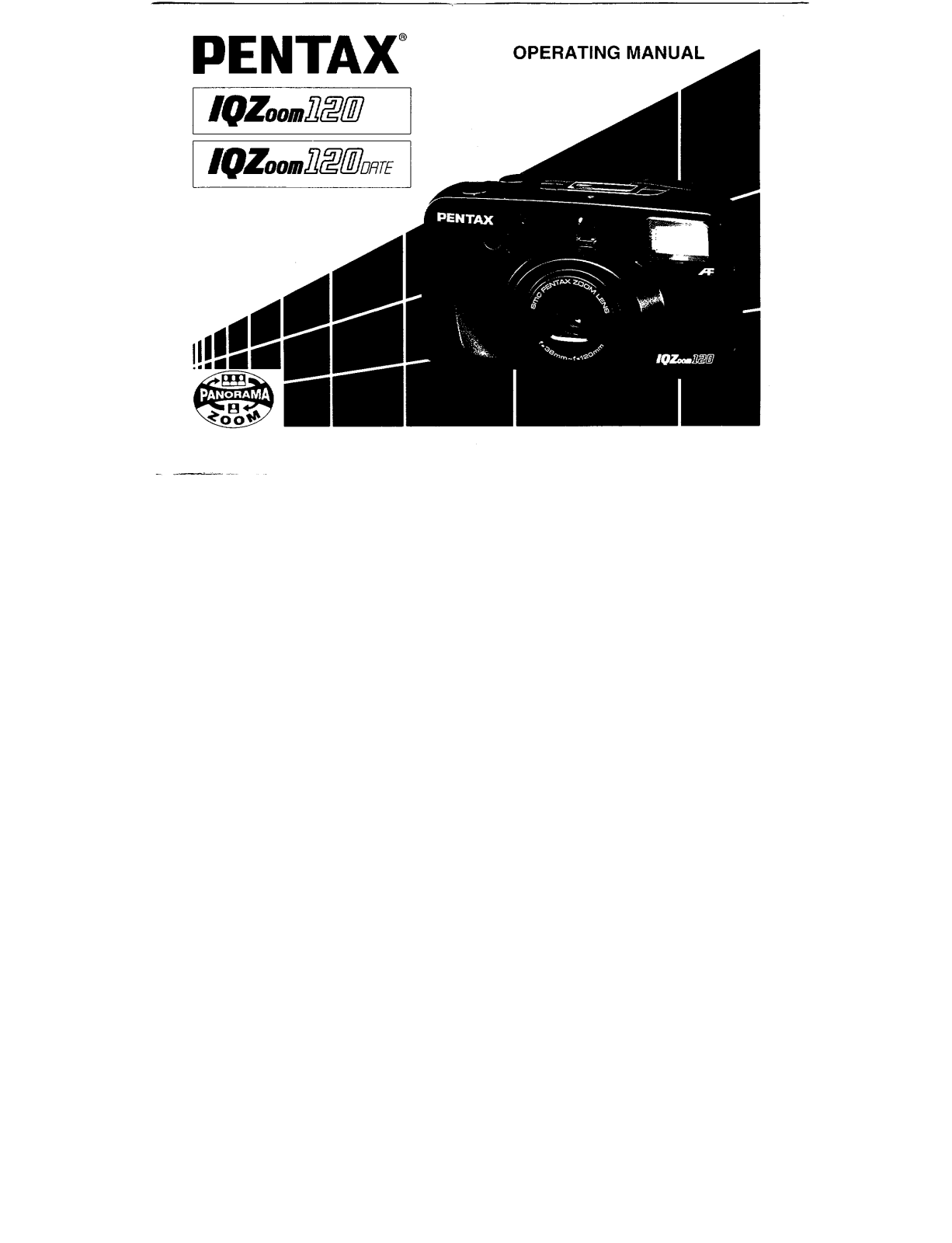 Pentax IQZoom 120 Operating Manual