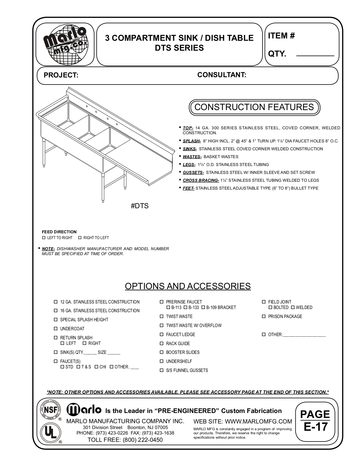 Marlo 4DTS3202408L User Manual