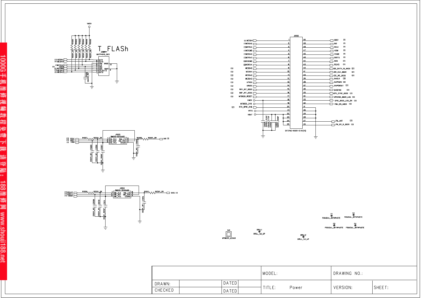 Lenovo A60+ Schematic