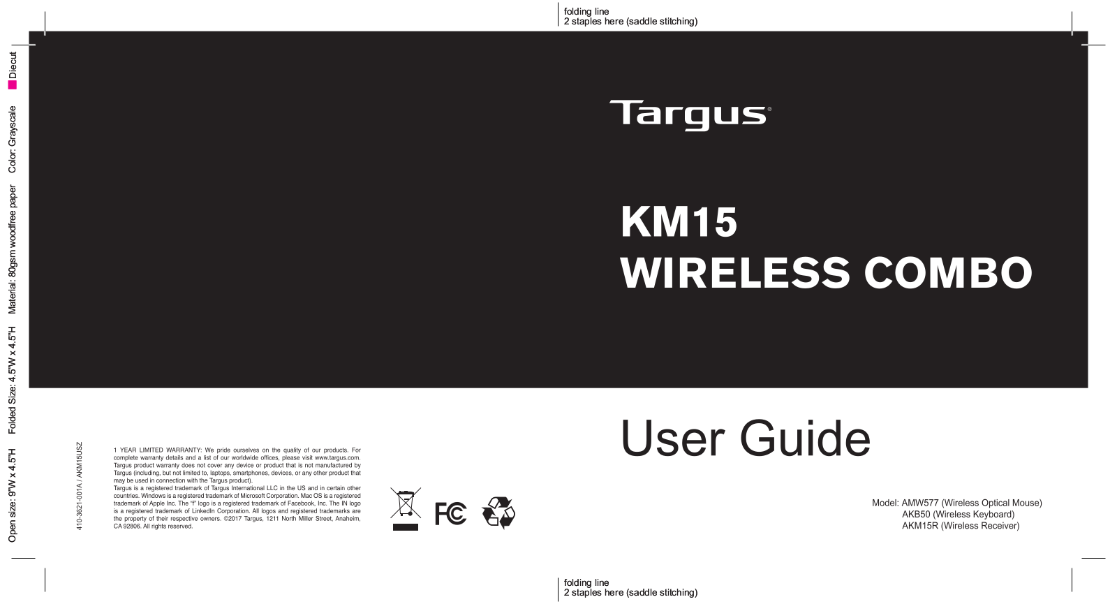 Targus 000075 User Manual