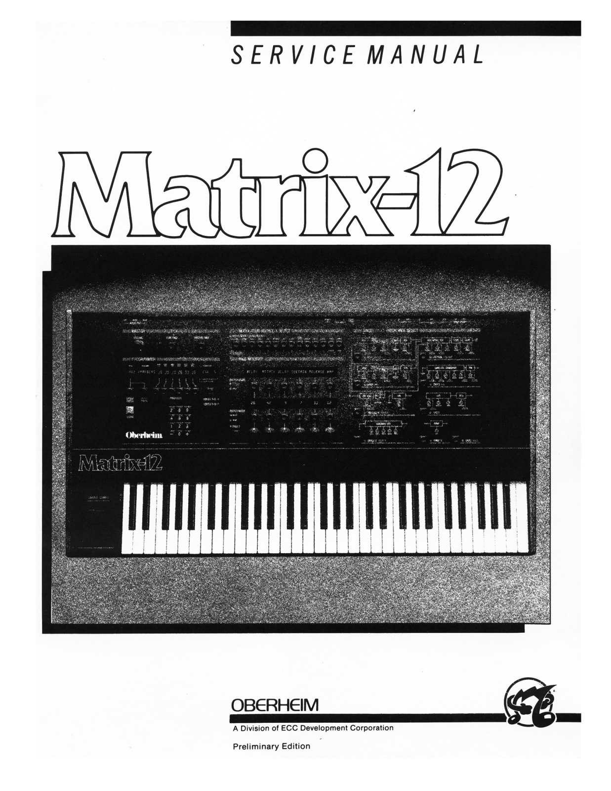 Oberheim Matrix-12 Service Manual