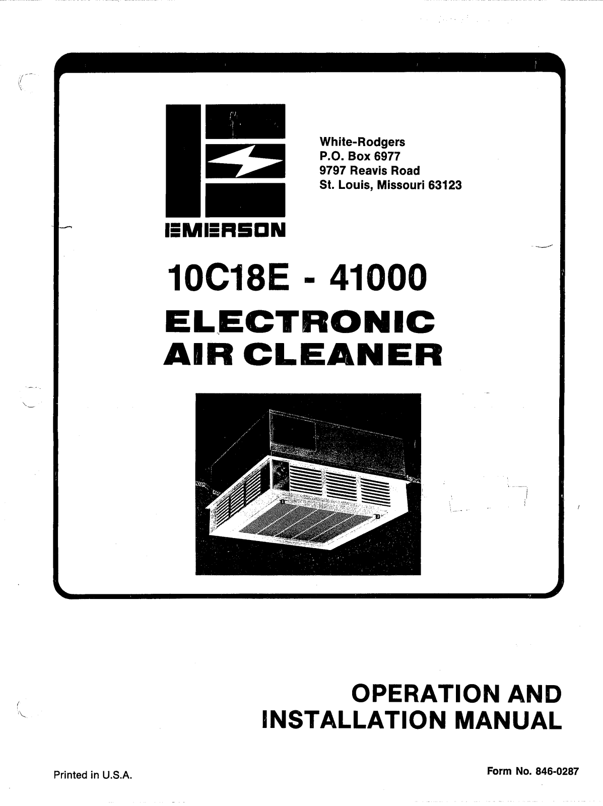 Emerson Table Top Game 10C18E - 41000 User Manual