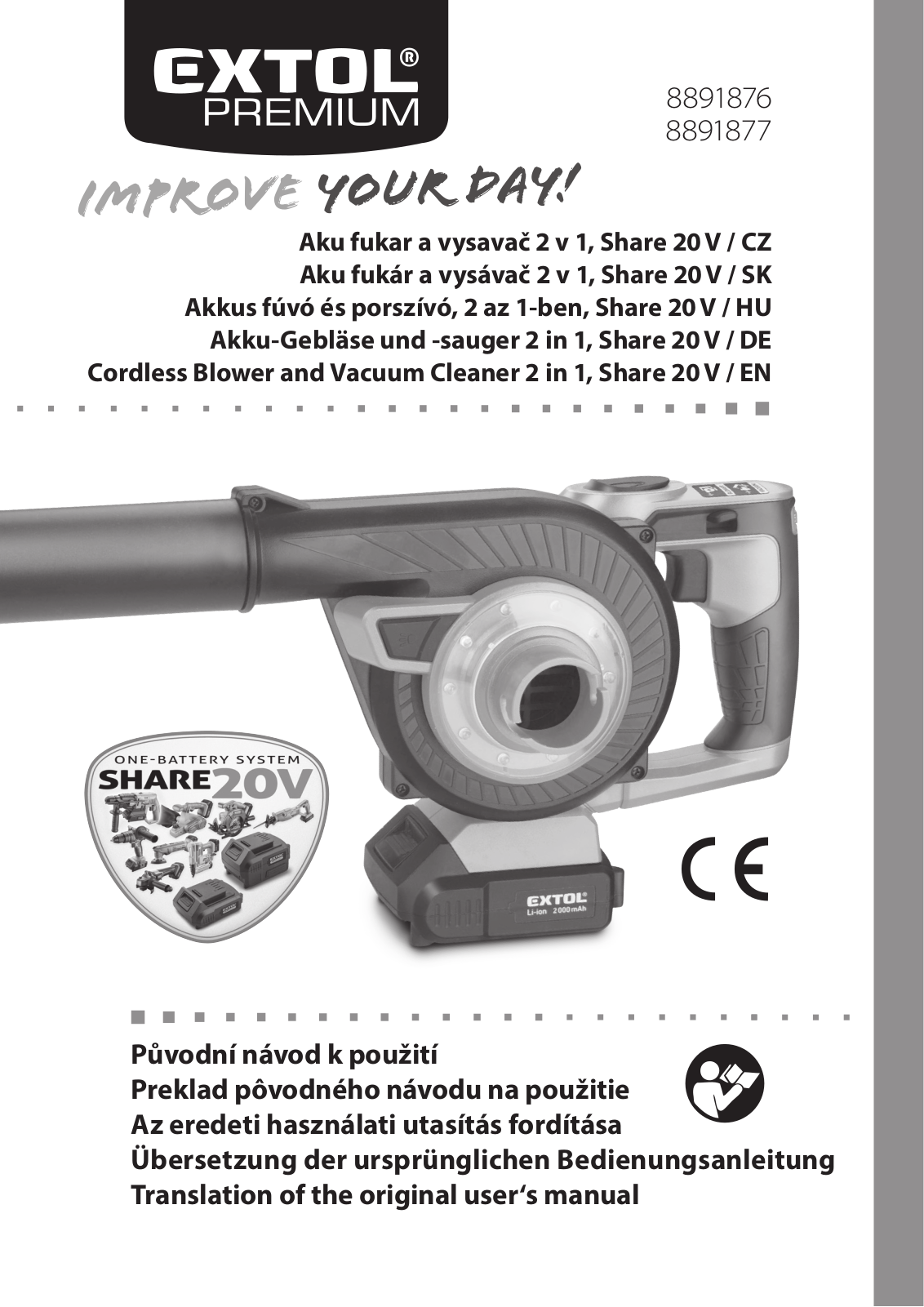 Extol Premium 8891876, 8891877 User guide - ManualMachine.com