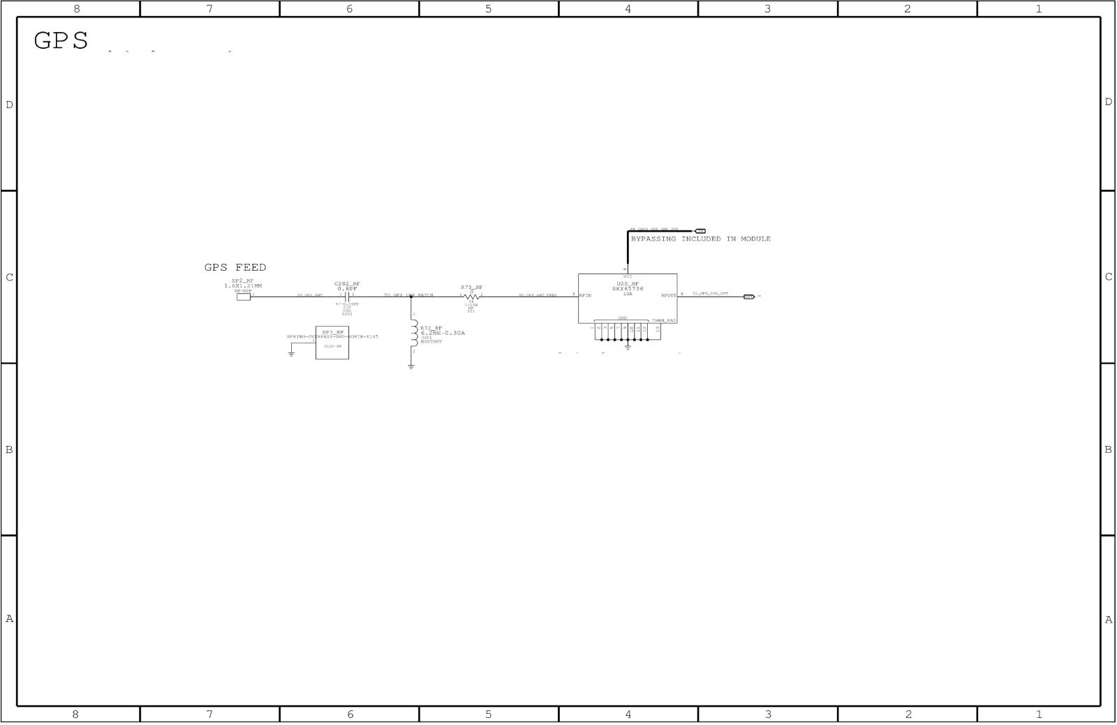 Apple iphone 5с schematics diagram