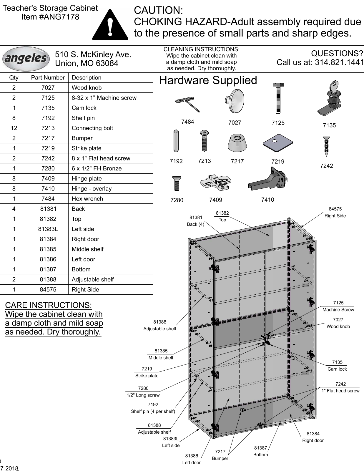 Angeles DO1197 Installation & Assembly - ManualMachine.com