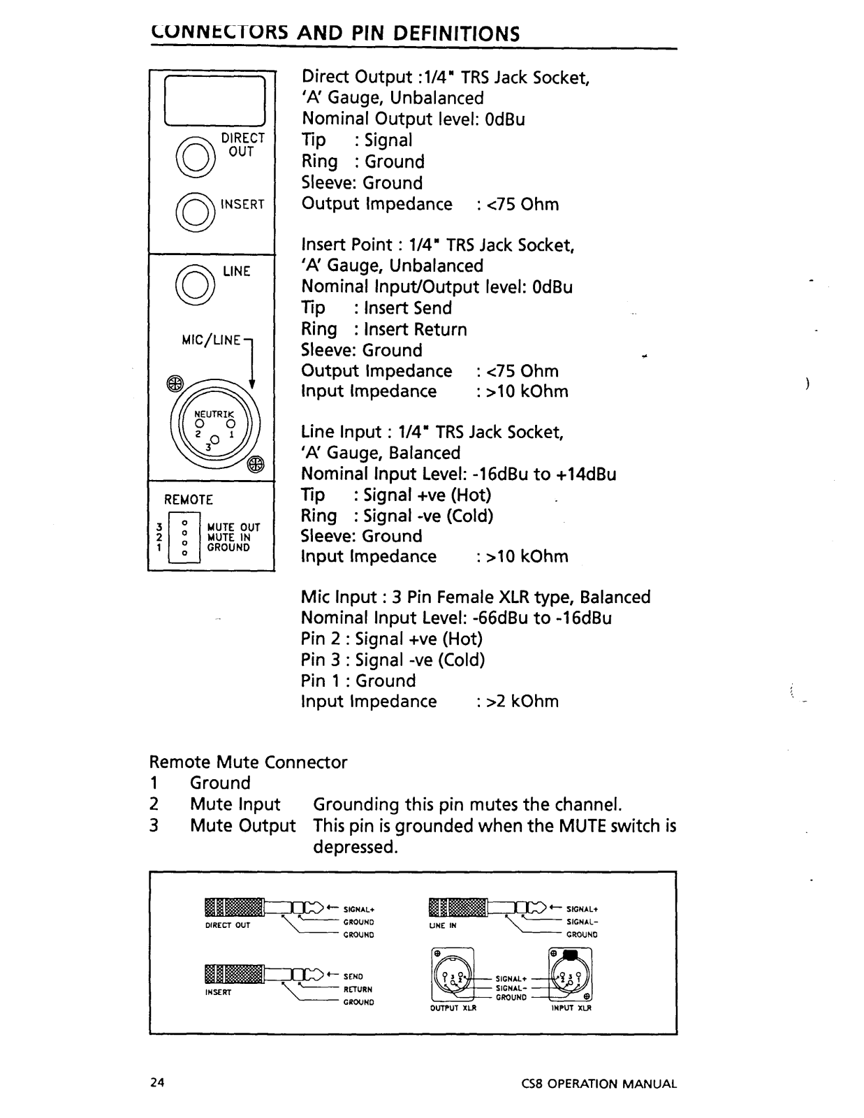 Klark Teknik cs8 User Manual