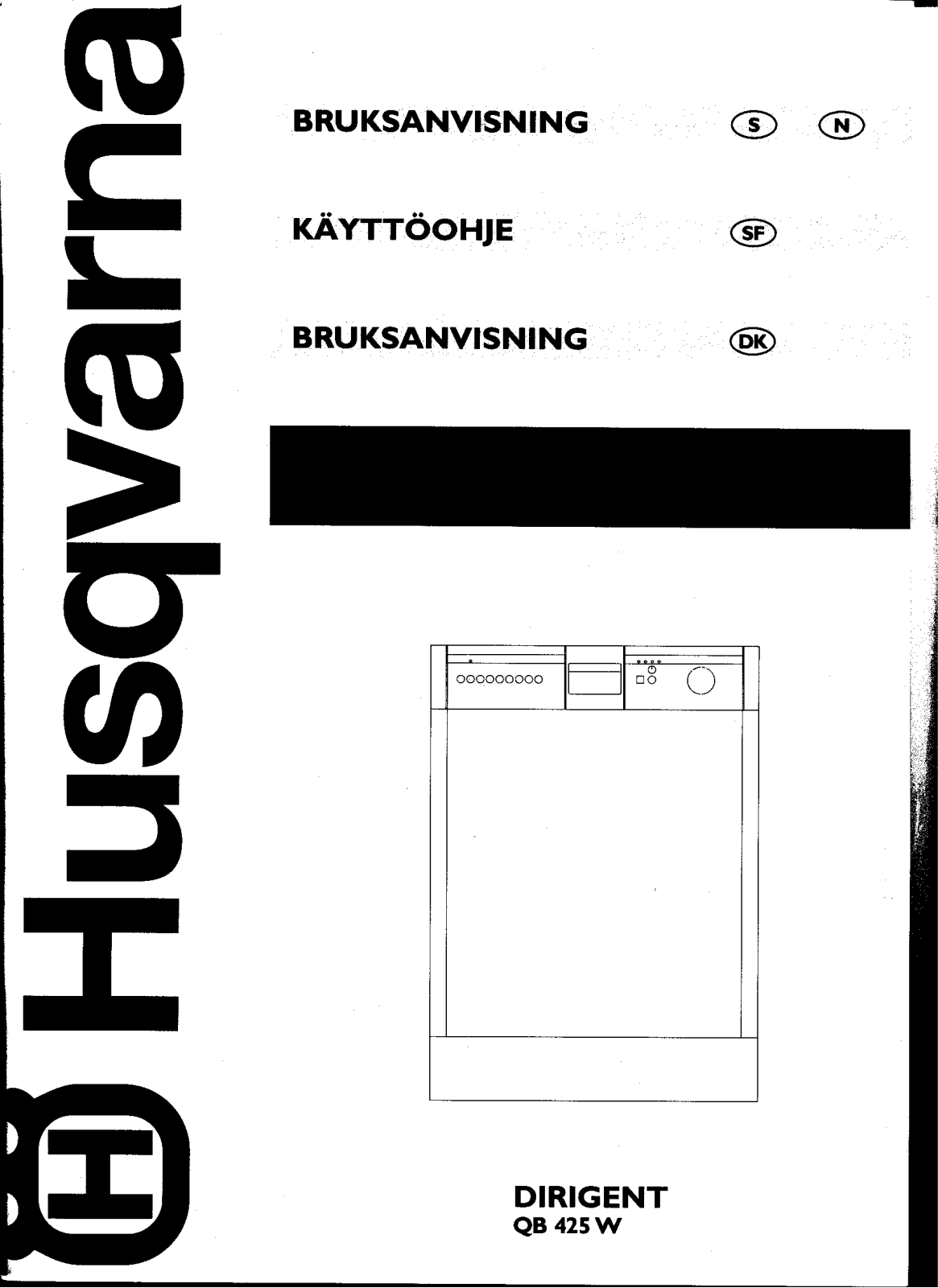 Husqvarna QB425W User Manual