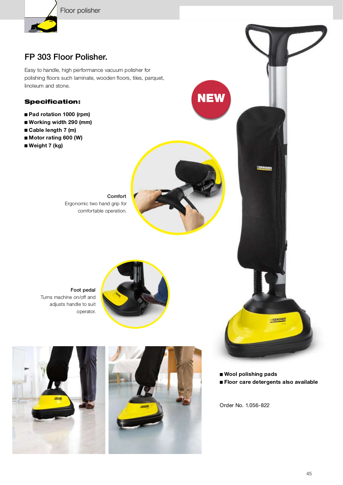Karcher FP 303 Information Sheet - ManualMachine.com