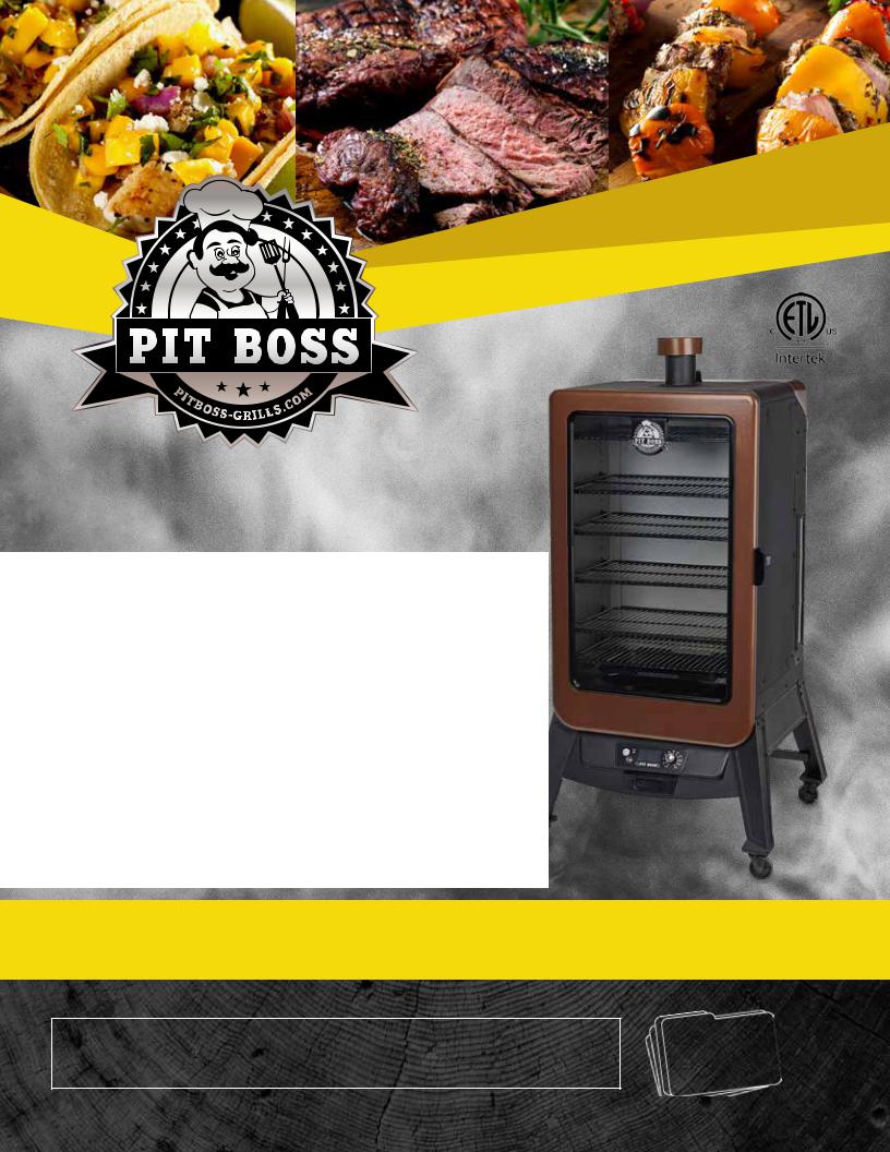Pit boss PBV7P1 User Manual
