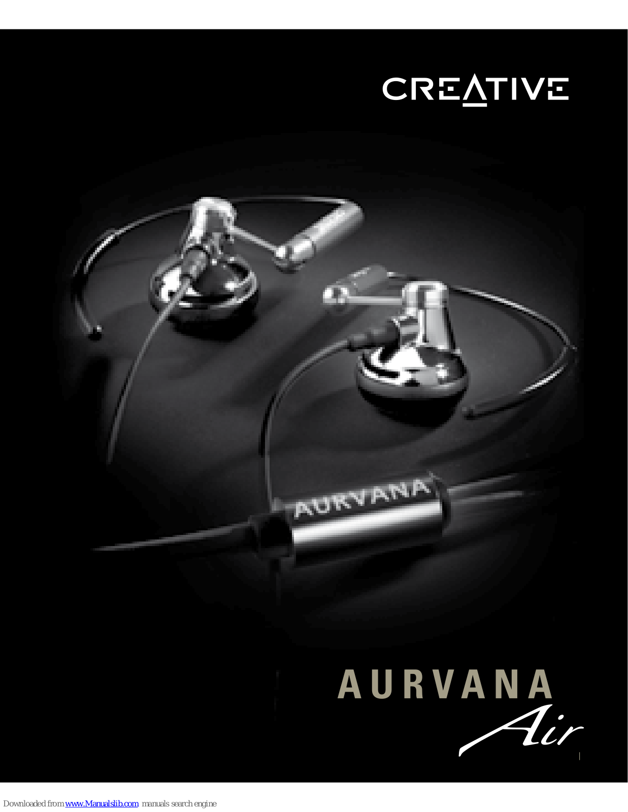 Creative Aurvana Air Quick Start Manual