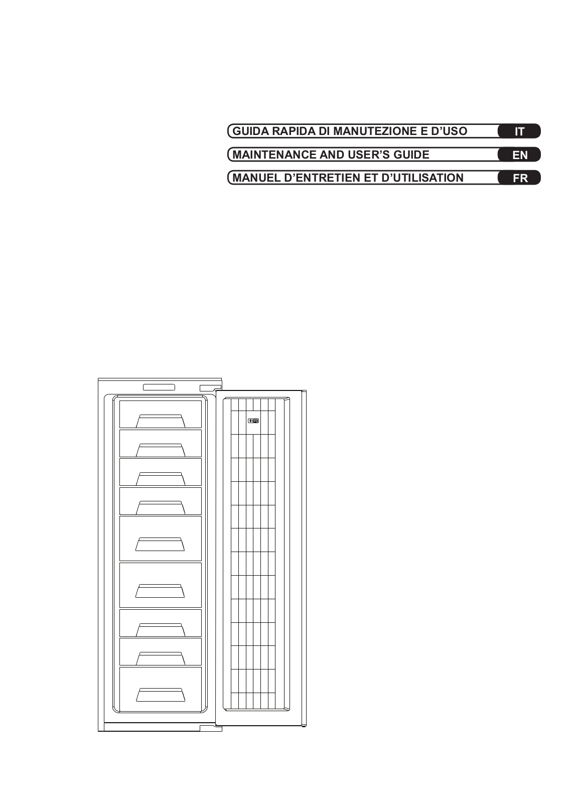 ILVE ILFRZ217I User Manual