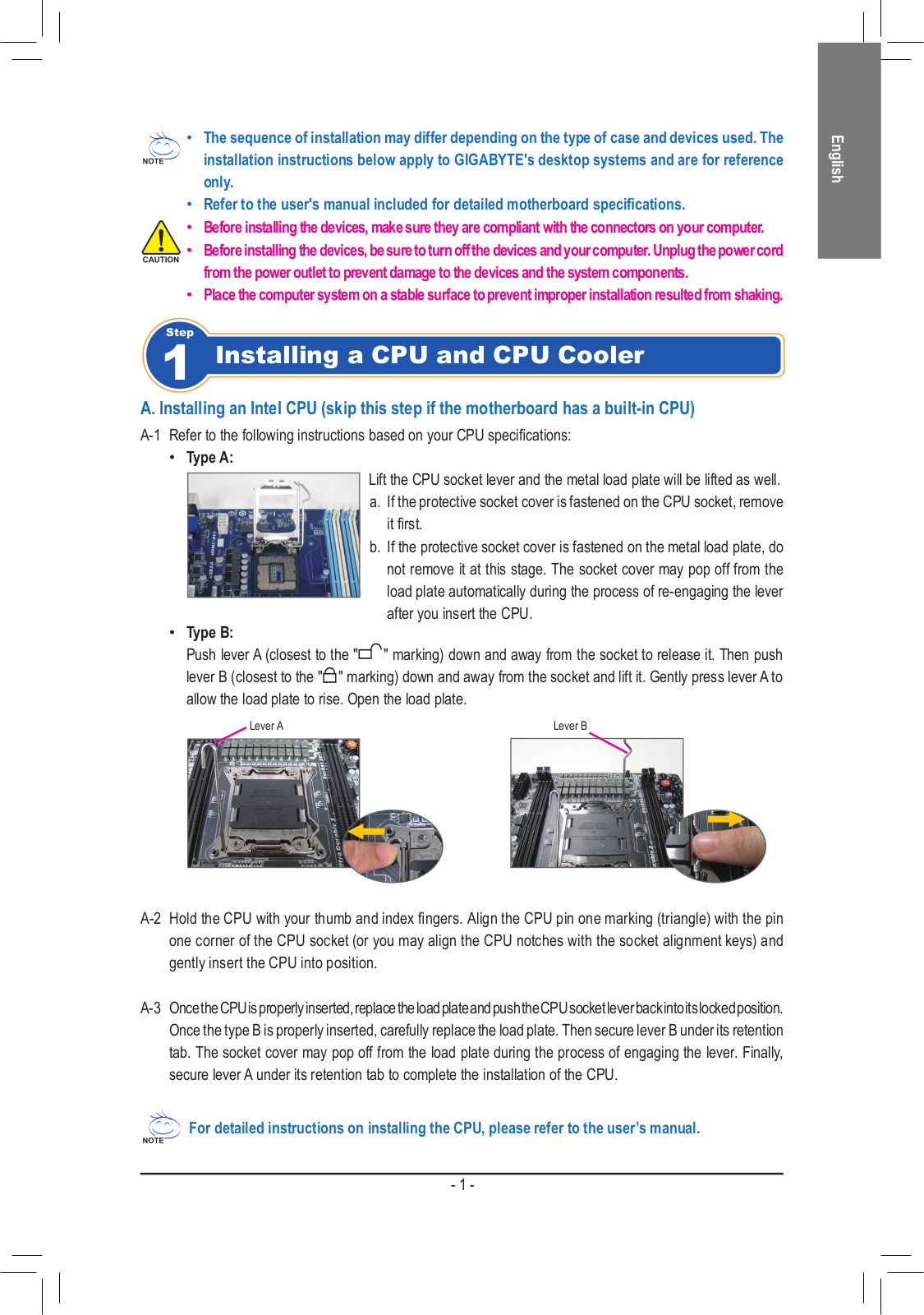 Gigabyte GA-A320M-H User Manual