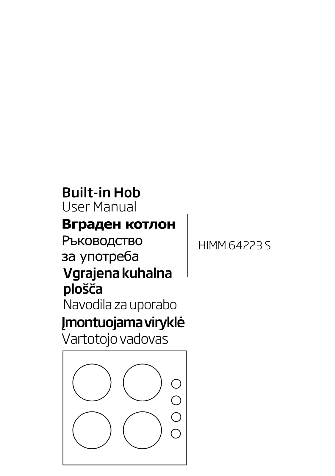 Beko HIMM64223S User manual