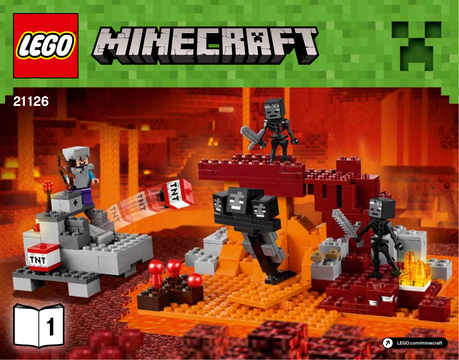 LEGO Minecraft 21126 Instruction Manual