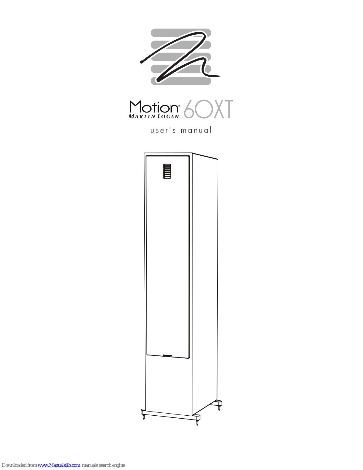 MartinLogan Motion 60XT User Manual