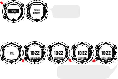 Suunto D6 QUICK GUIDE