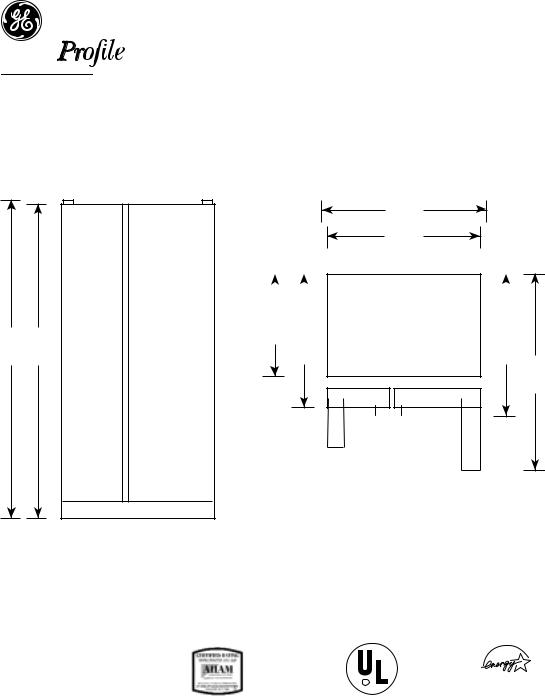 GE PSS25SSNSS Specification