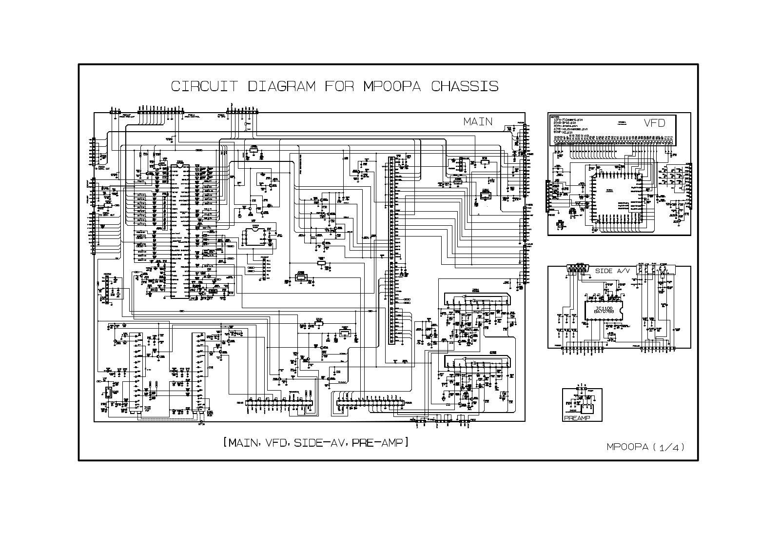 LG RP 44NA21, MP00PA Diagram