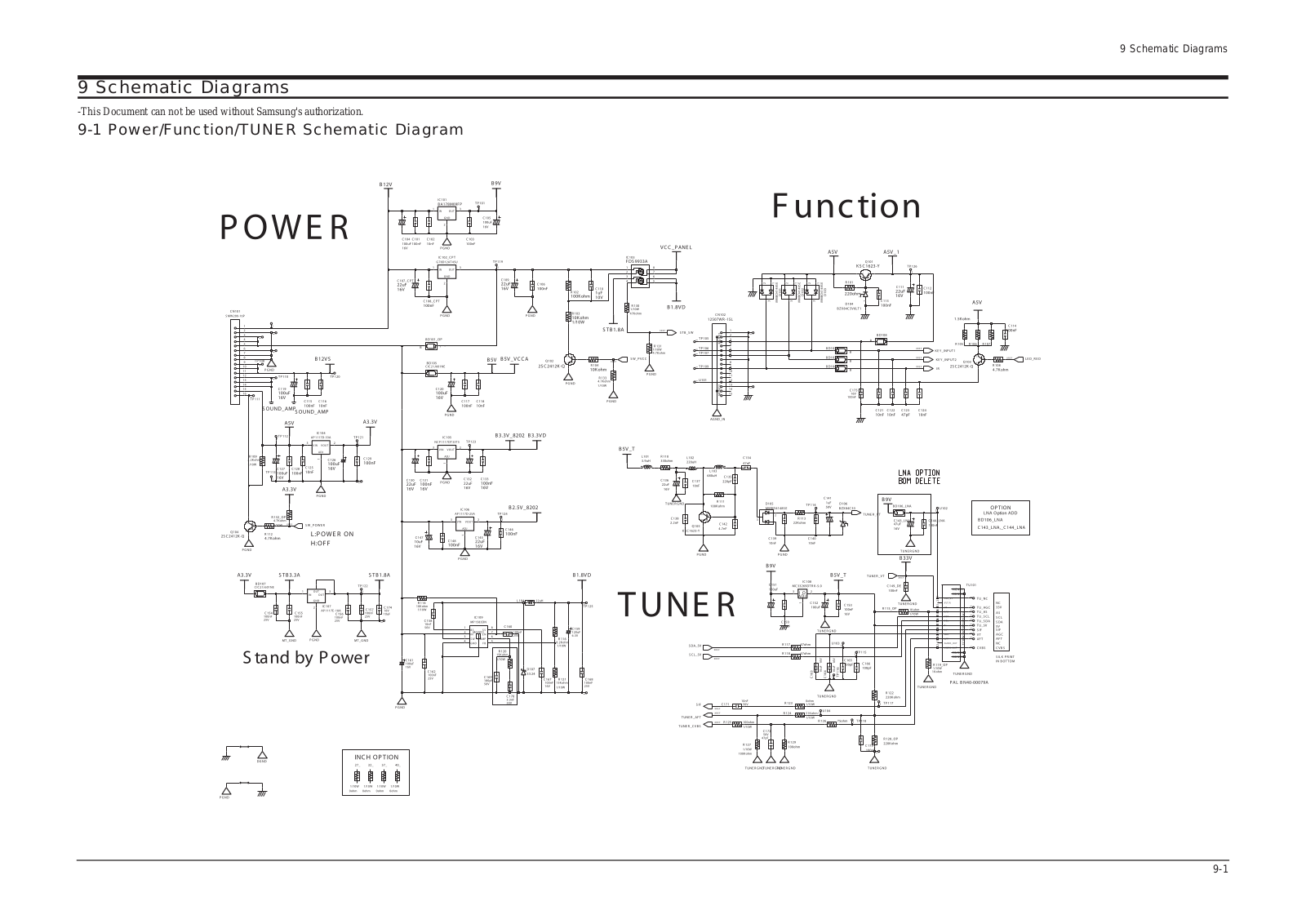 Samsung LE32R32B 15 Schematic Diagram