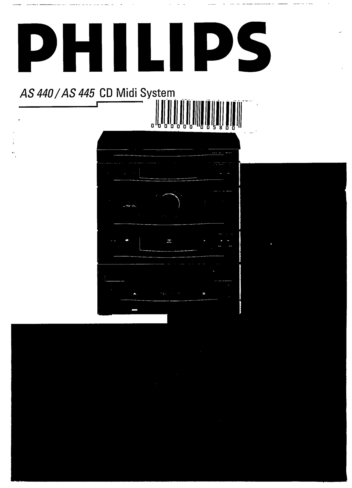 Philips AS445/25, AS445/21G, AS445/20G, AS445, AS445/20 User Manual