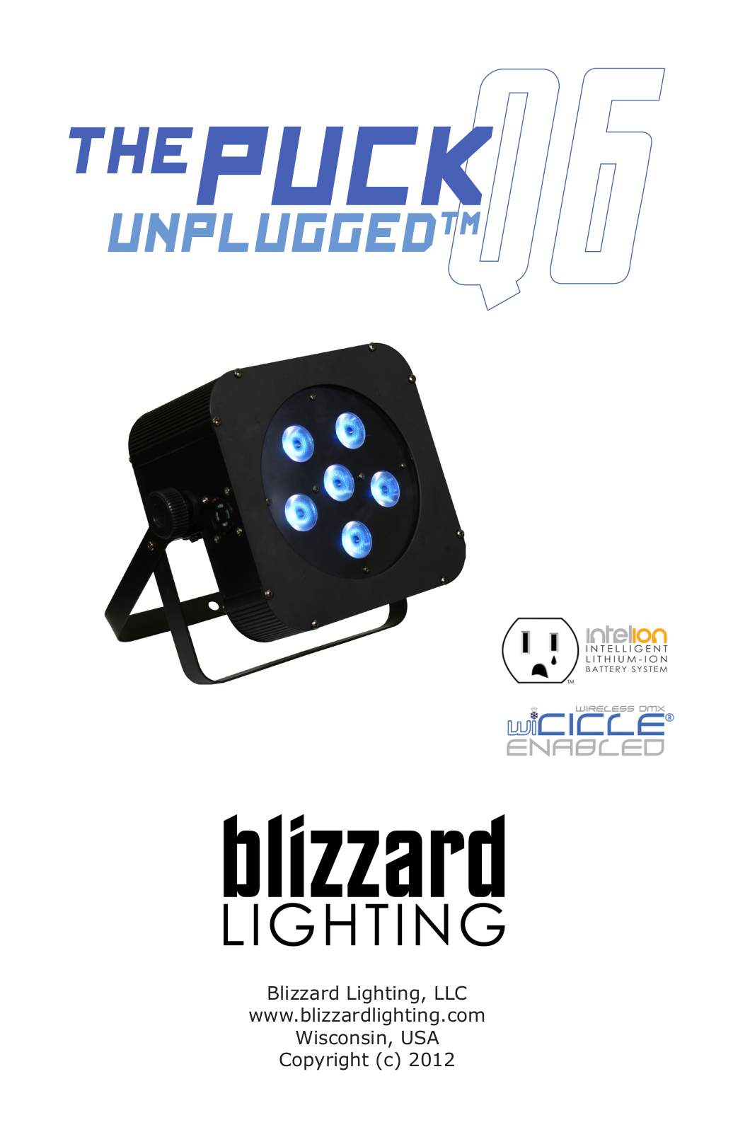 Blizzard Lighting The Puck Pro Zoom EXA User Manual