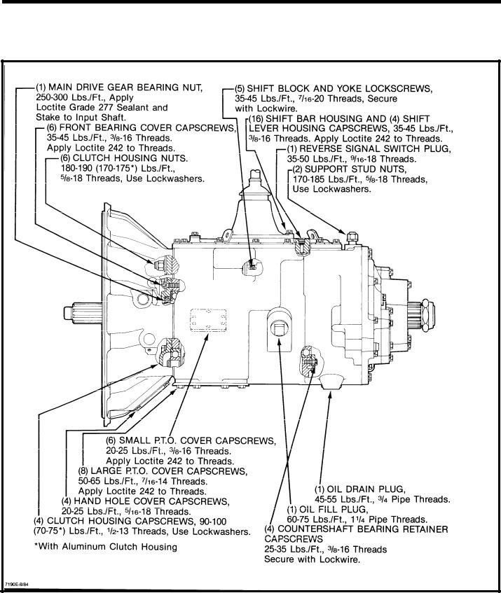 Eaton Transmission T-11607A Service Manual