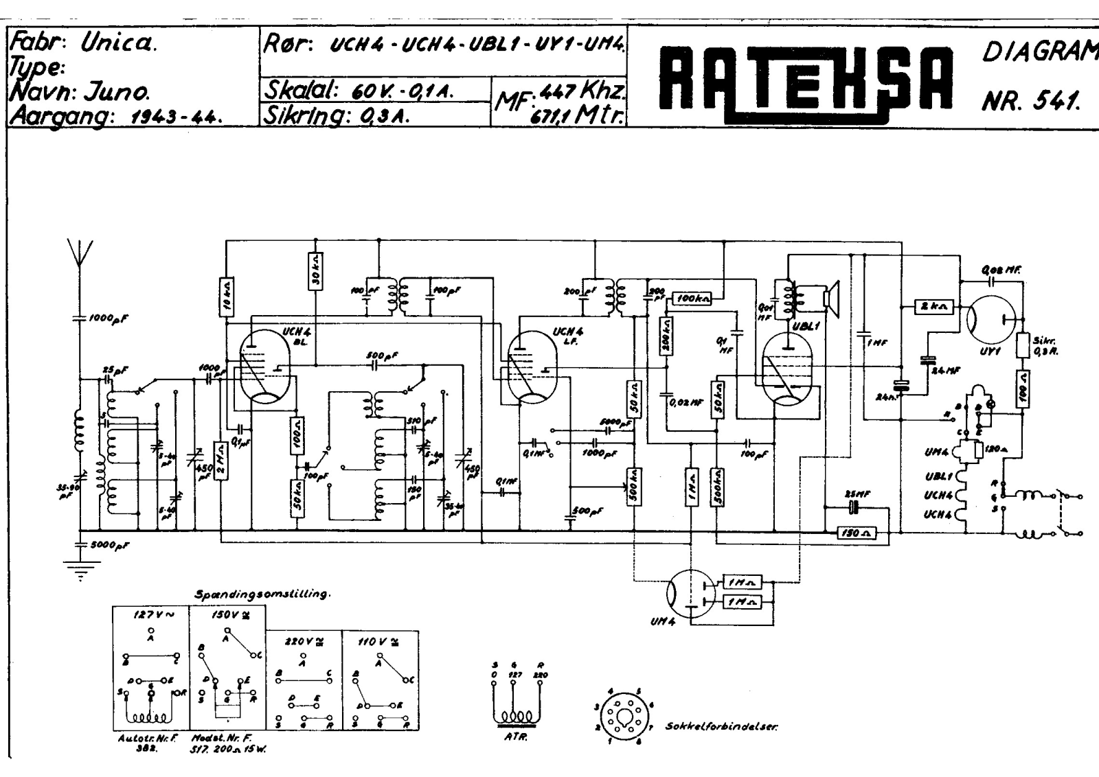 Unica Juno1032 Schematic - ManualMachine.com