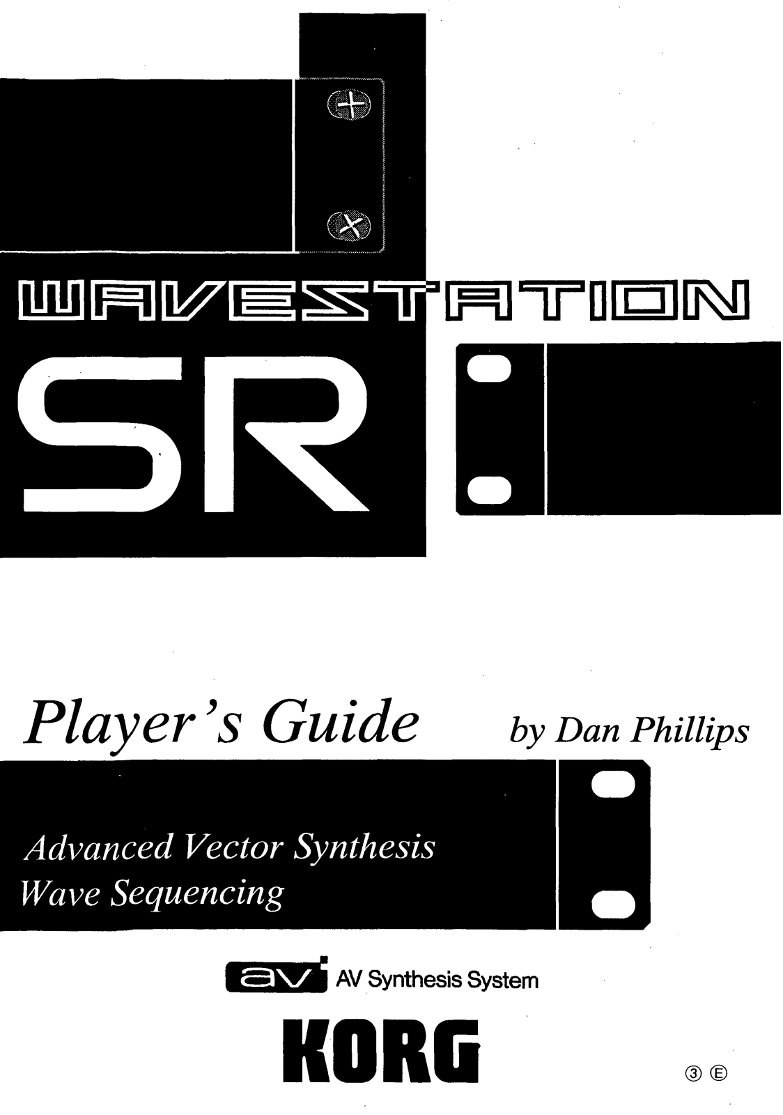 Korg Wavestation SR User Manual