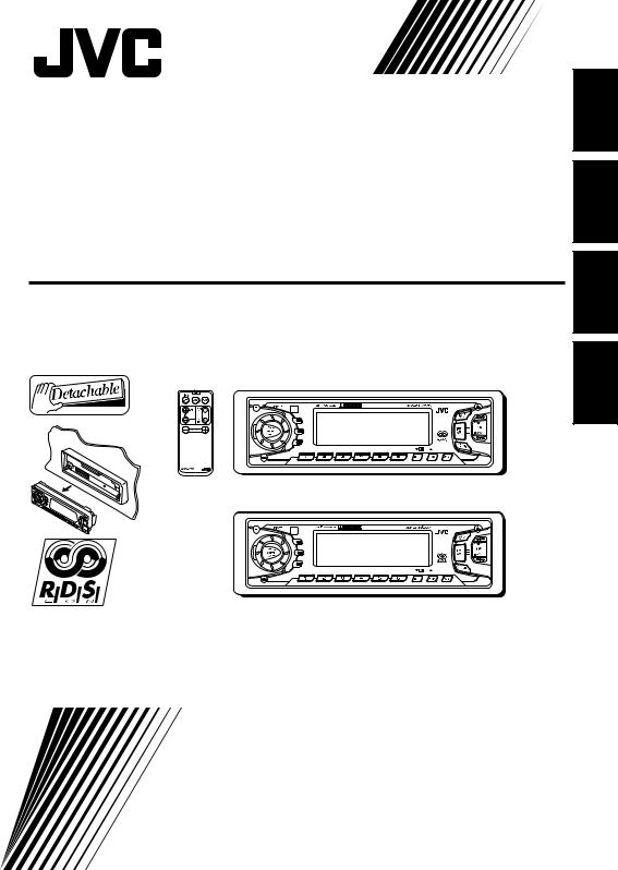 JVC KS-FX922R, KS-FX822R Instruction Manual