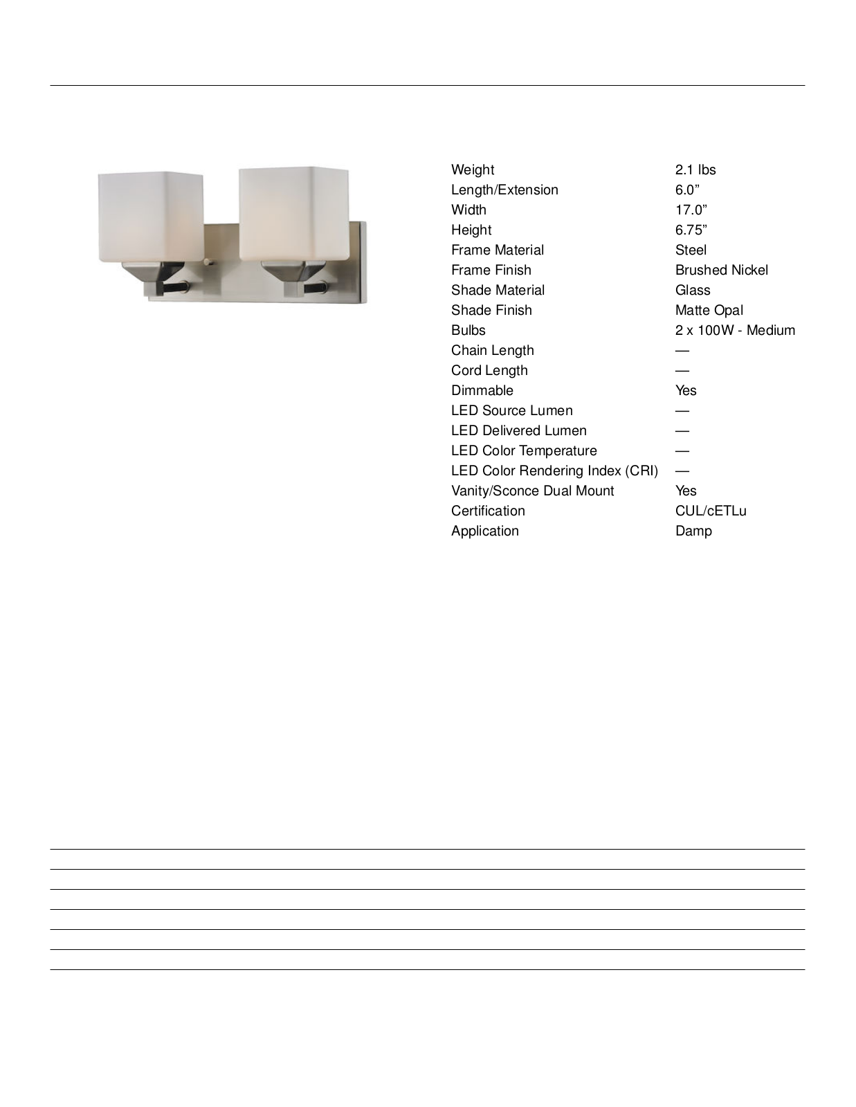 Wade Logan ORNL6551 Specifications - ManualMachine.com