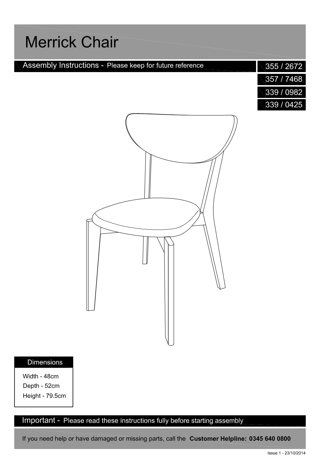 Hygena 339-0425 Instruction manual