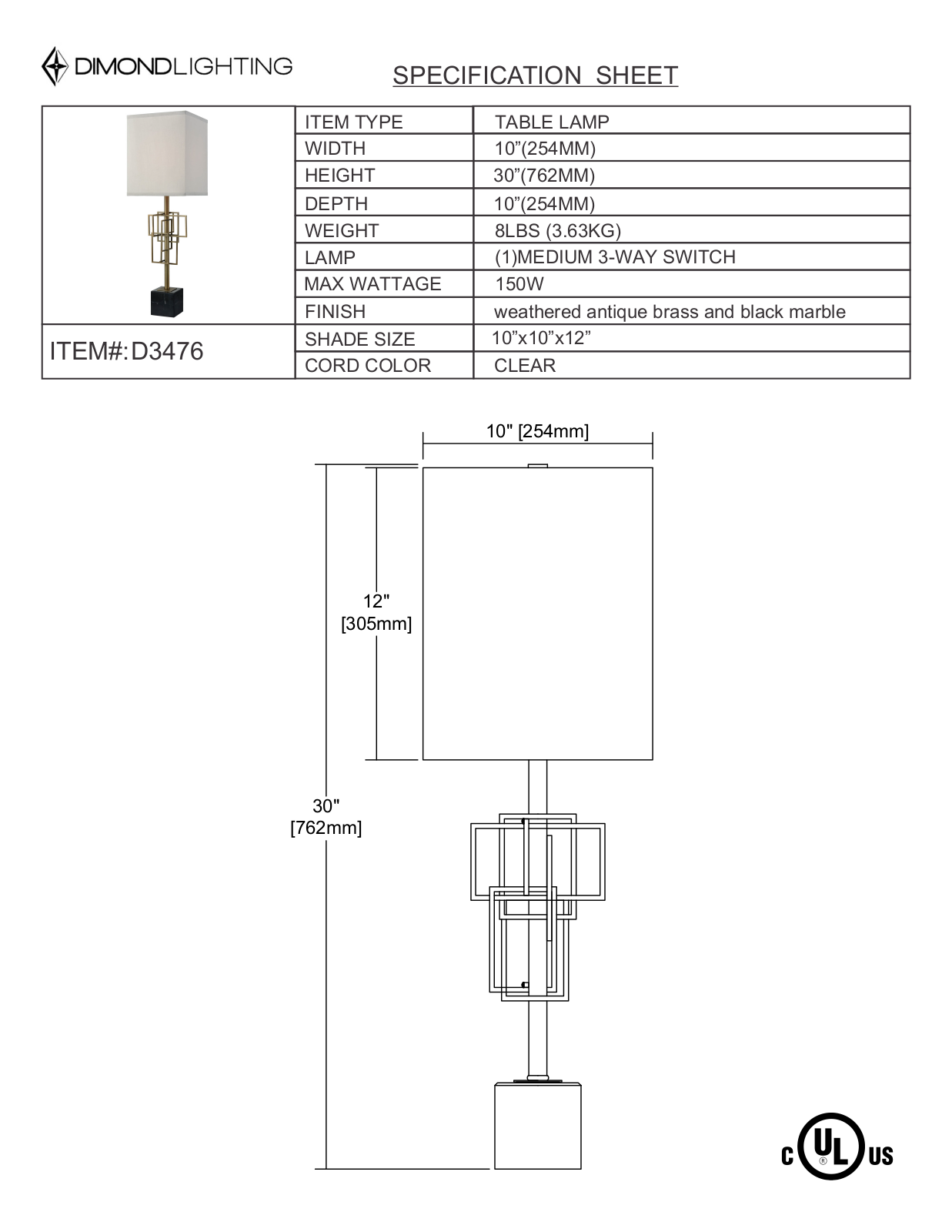 ELK Home D3476 User Manual