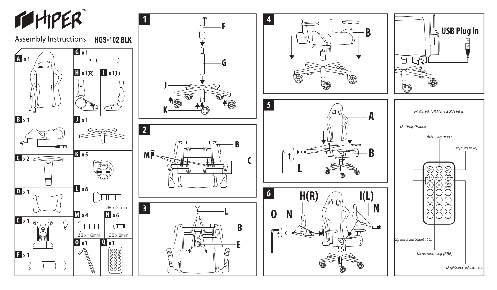 HIPER HGS-102-WS User Manual