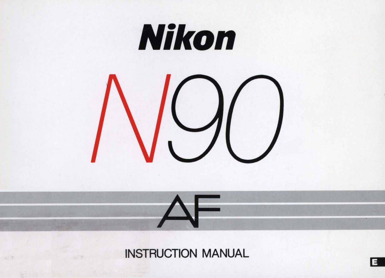 Nikon N90 User Manual