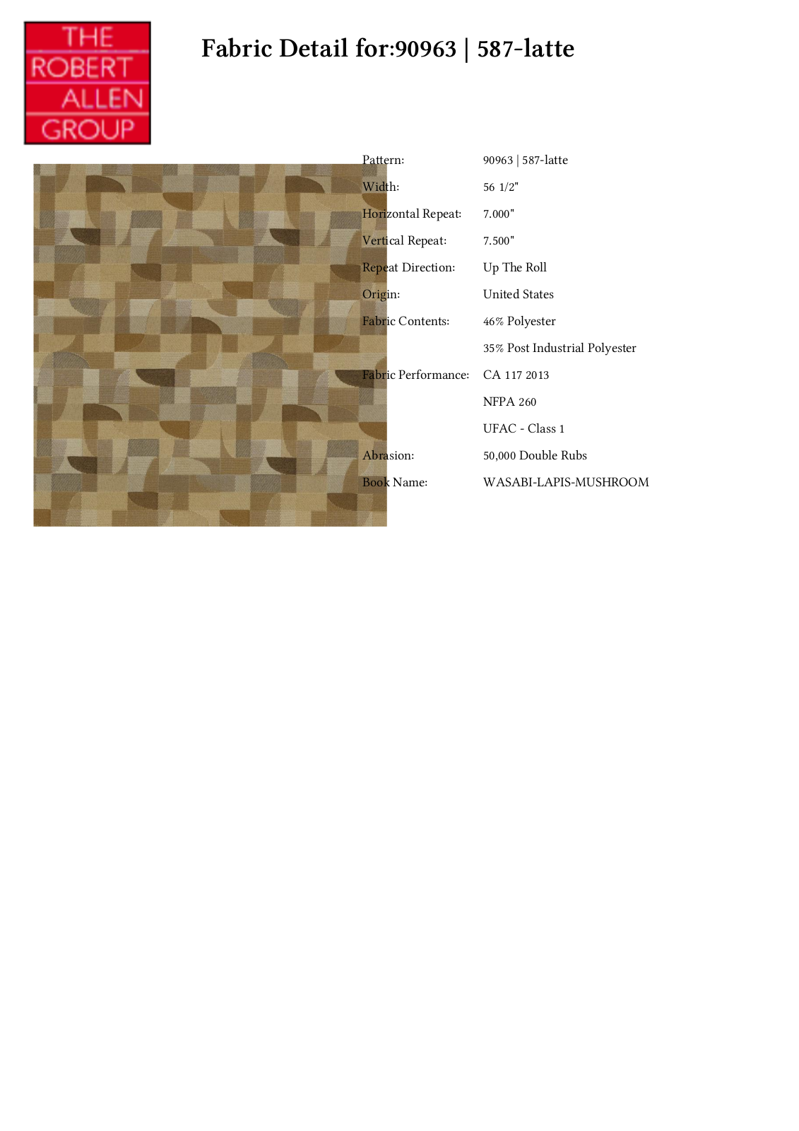 Duralee CRAL4480 Specifications - ManualMachine.com
