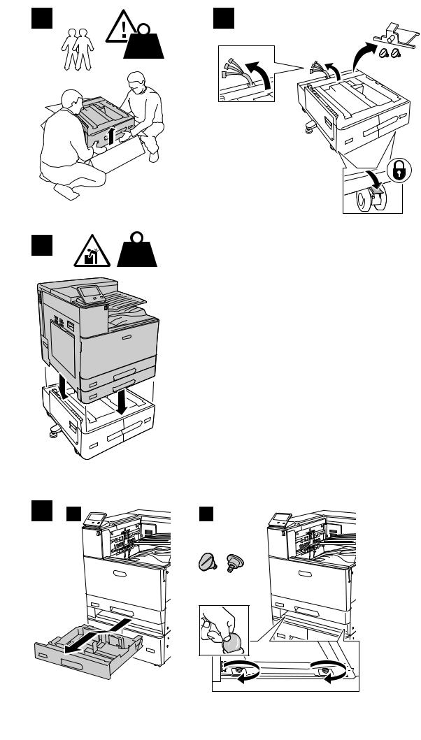 Xerox VersaLink C8000, VersaLink C9000 High-Capacity Tandem Tray Option