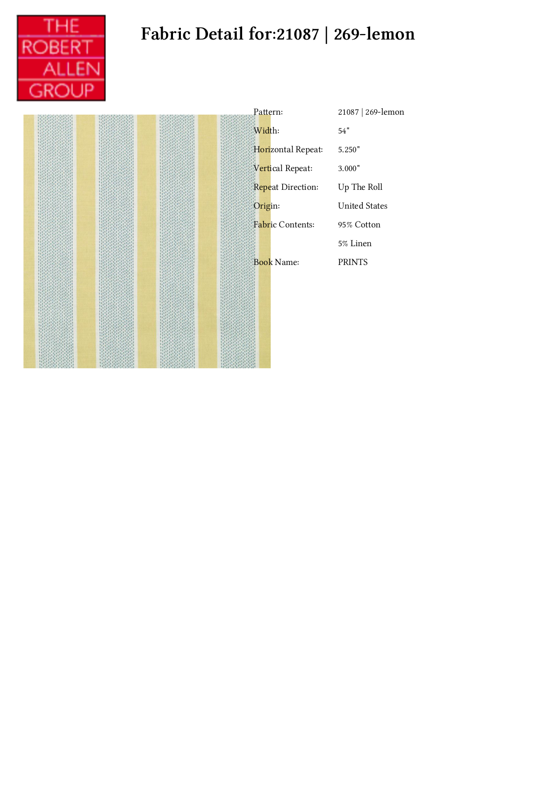 Duralee CRAL5002 Specifications - ManualMachine.com