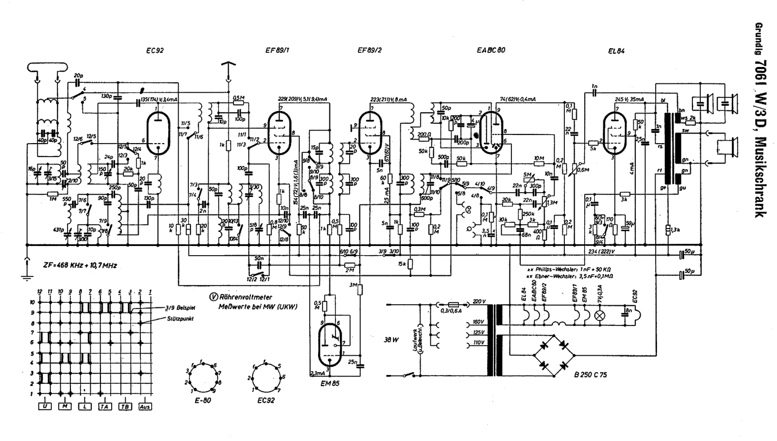 Grundig 7061-W-3-D Schematic - ManualMachine.com