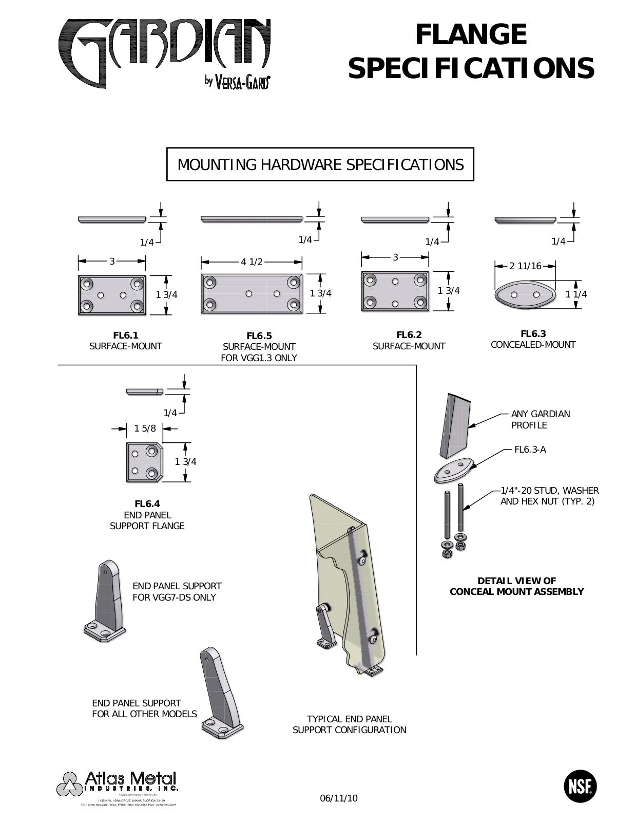 Atlas Metal FL6.1 User Manual