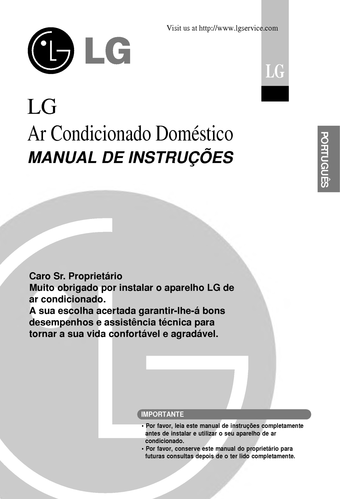 Lg A12AWV, A09AW1 User Manual