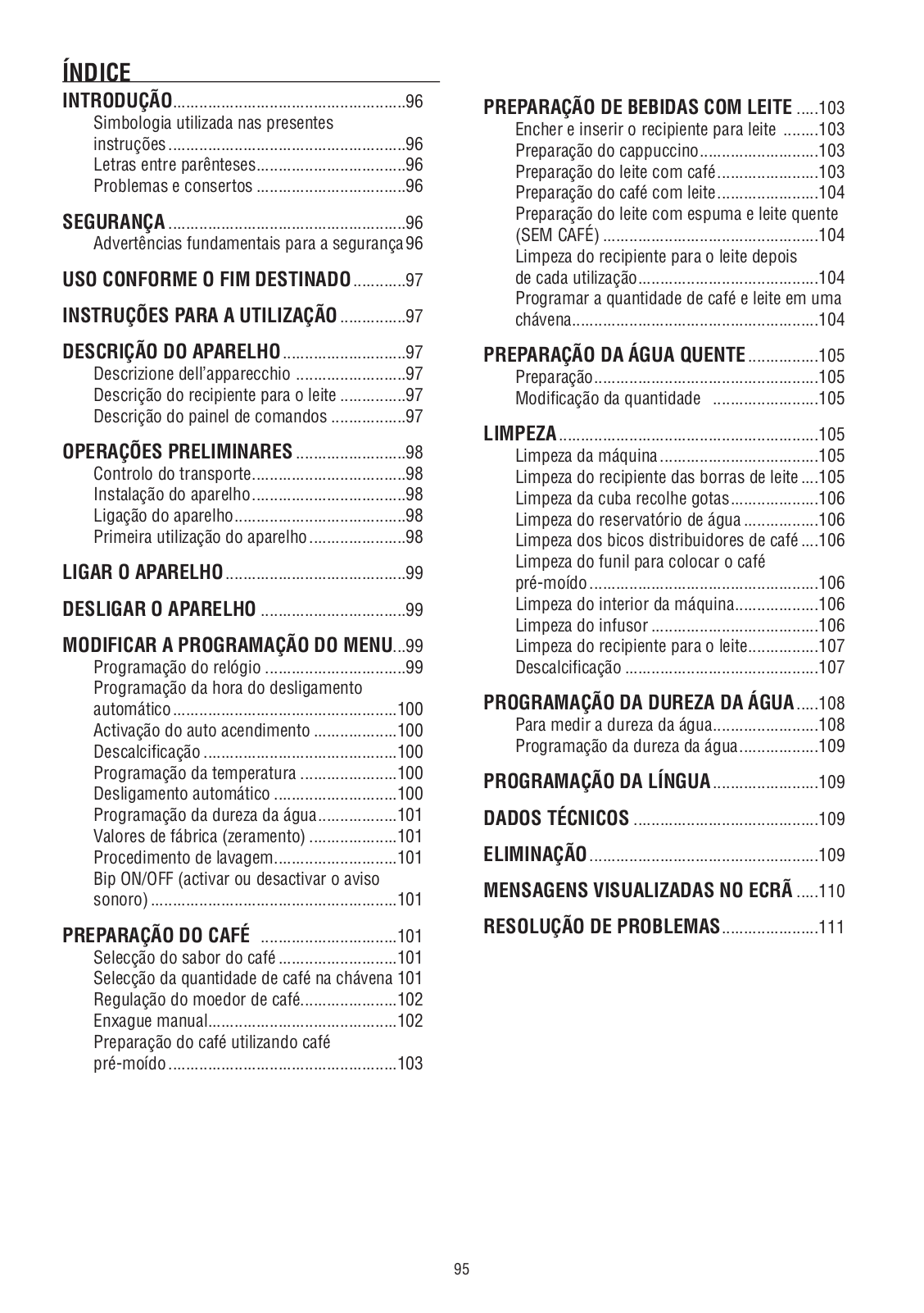 Delonghi ESAM 6620 Instructions Manual