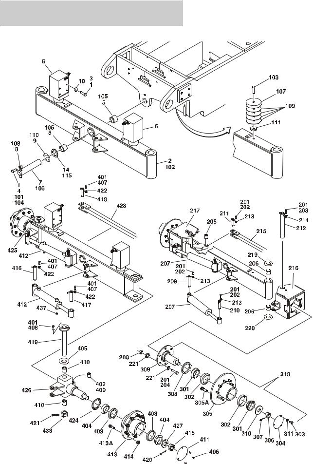 JLG 600A-AJ Parts Manual