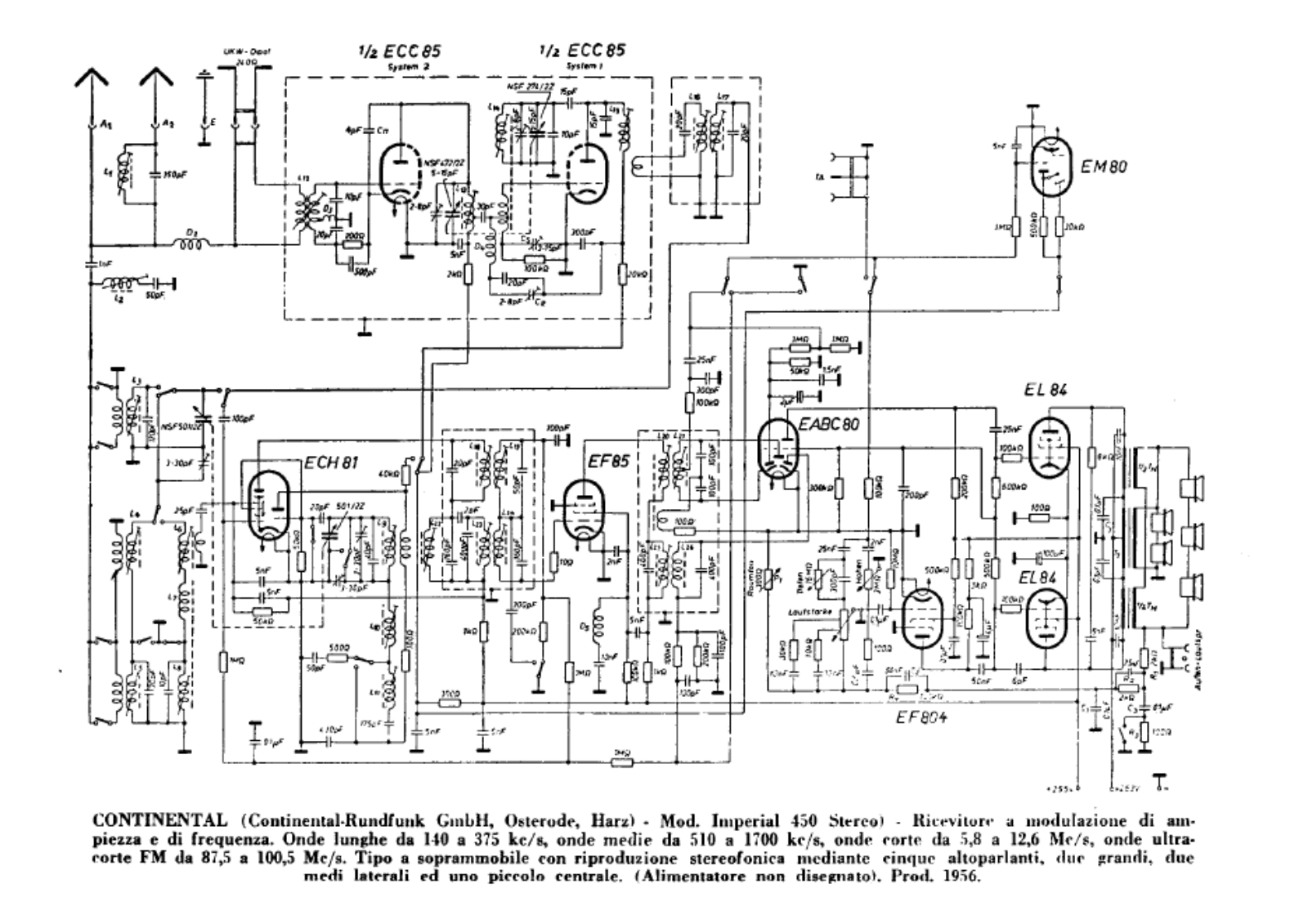 Continental imperial 450 schematic