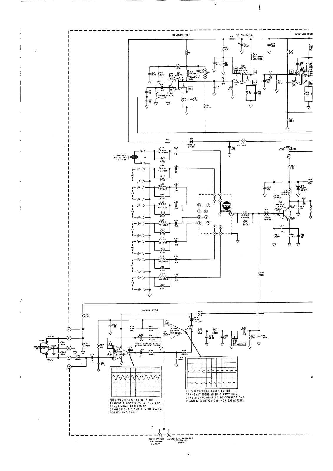 Heathkit vf 2031 schematic