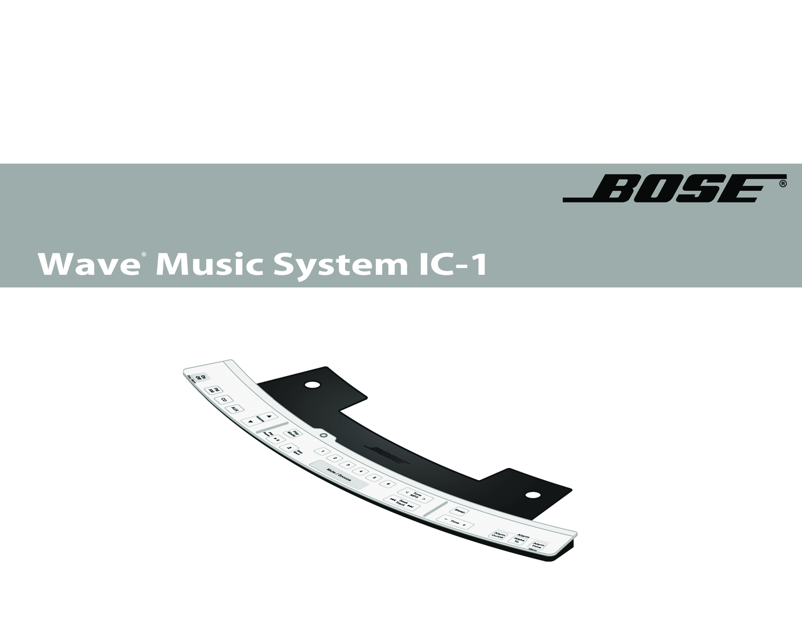 Bose IC-1 User Manual