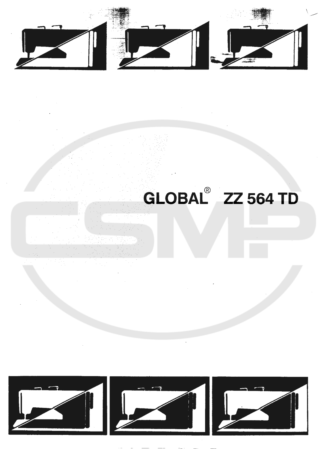 Global ZZ-564-TD Parts Book