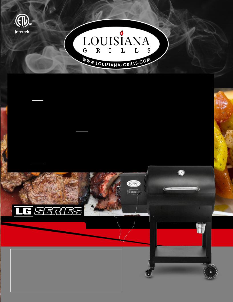 Louisiana grills LG700 User Manual