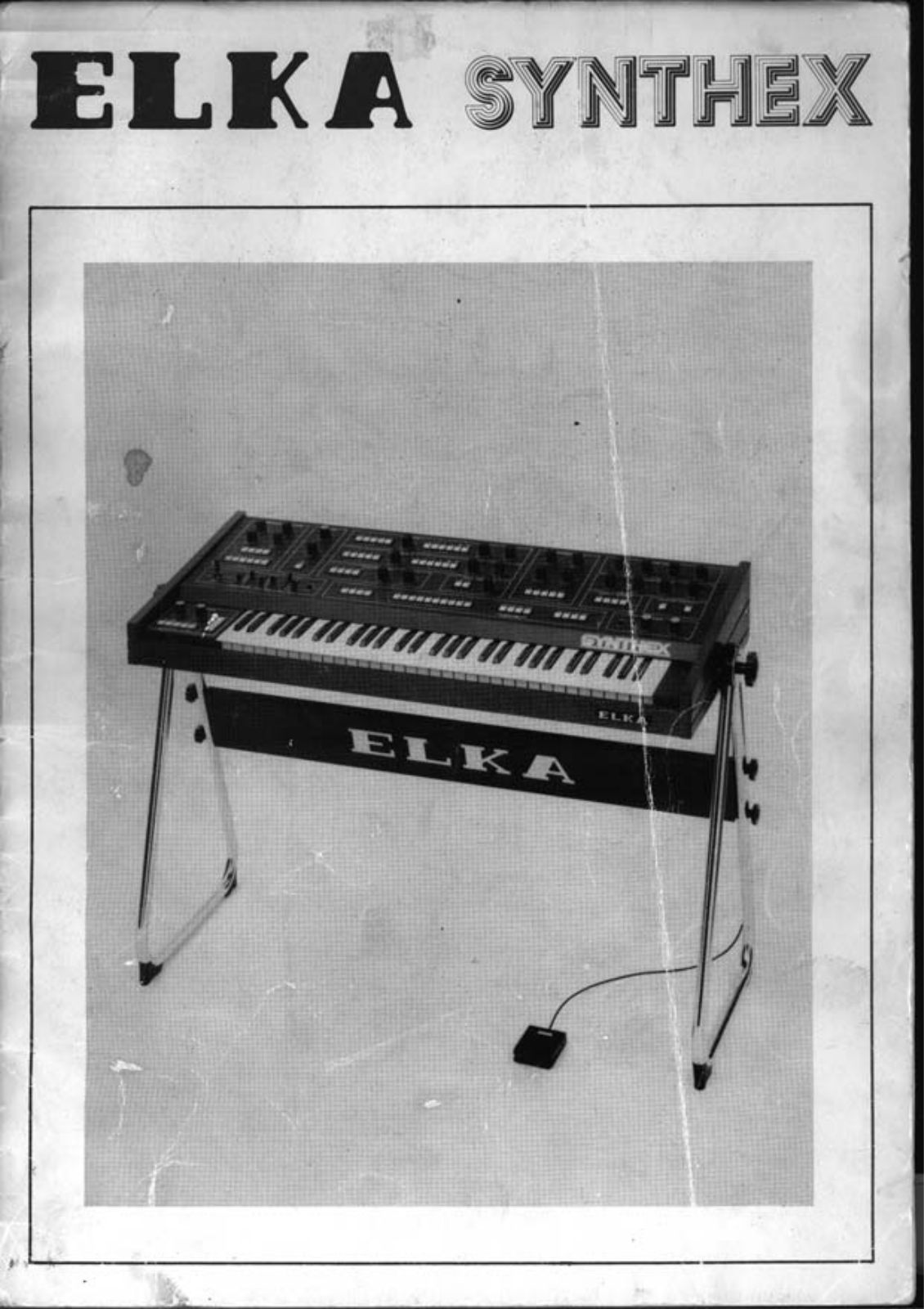 Elka Synthex User Manual