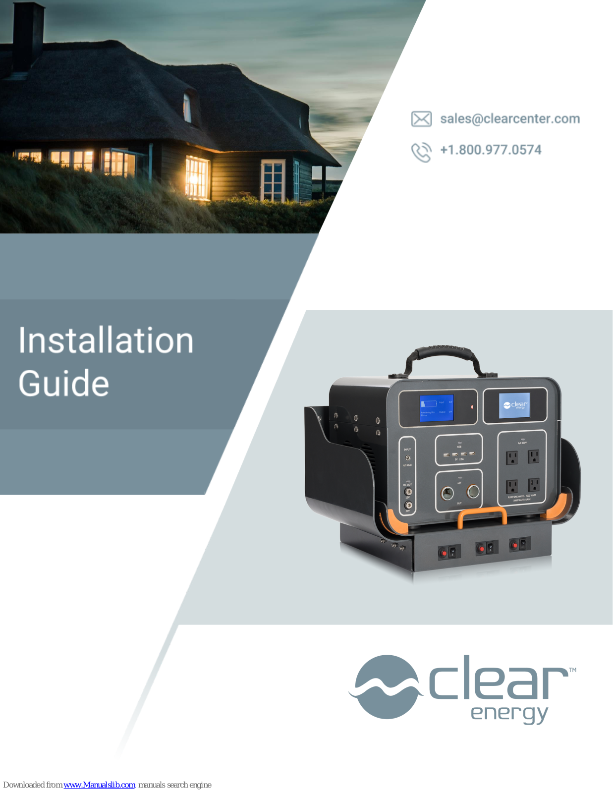 Clear ClearPOWER P2 Installation Manual